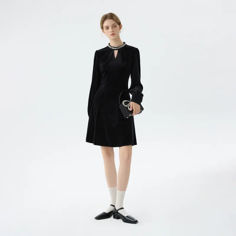 FANSILANEN Long Sleeved Dress Women's-5