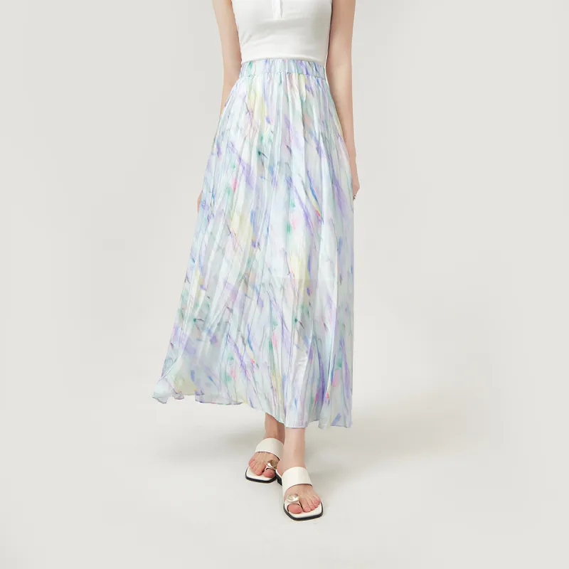 FANSILANEN Casual Long Skirt Women's-2