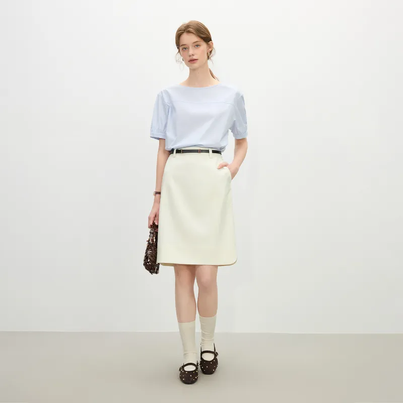 FANSILANEN Casual Long Skirt Women's-5