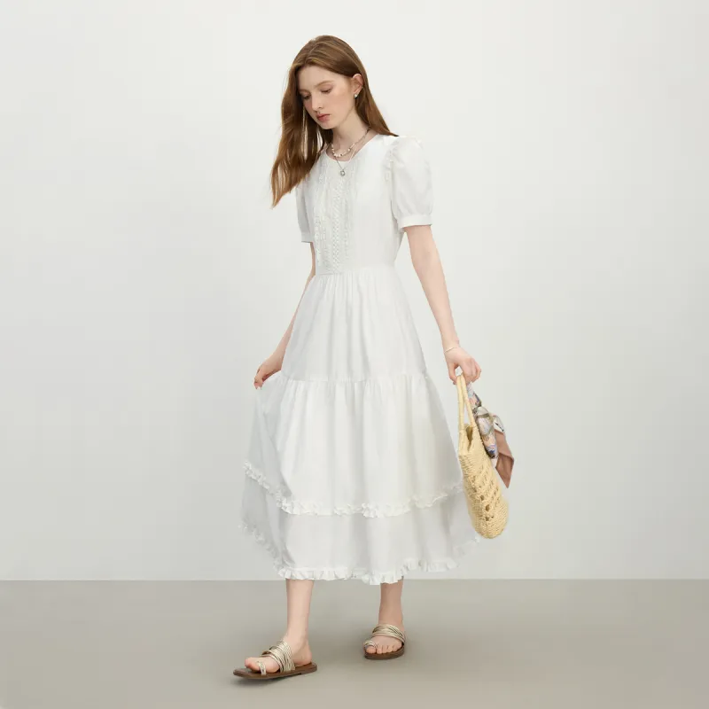 FANSILANEN Short Sleeved Dress Women's-3