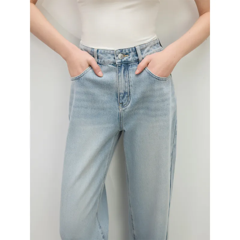 FANSILANEN Jeans Women's Moonlight Stone Gray-4