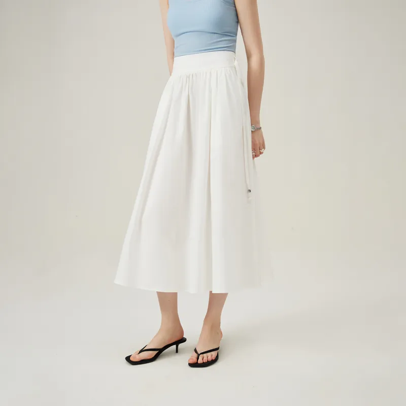 FANSILANEN Casual Long Skirt Women's-1