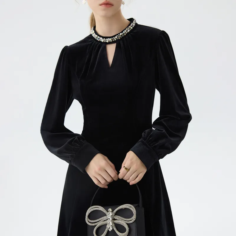FANSILANEN Long Sleeved Dress Women's-6