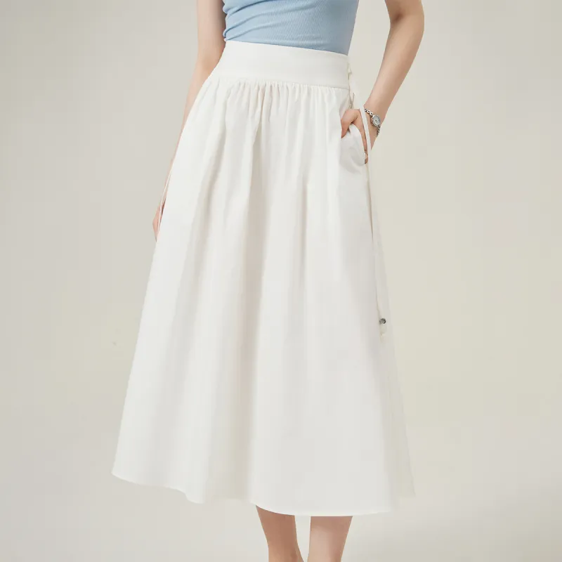FANSILANEN Casual Long Skirt Women's-2