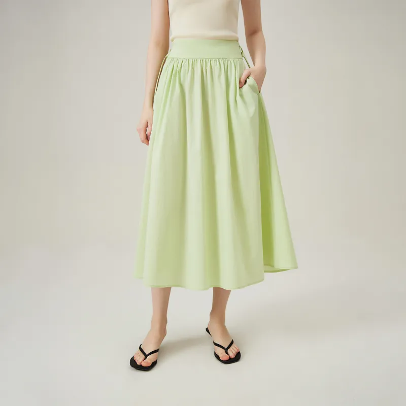 FANSILANEN Casual Long Skirt Women's-5