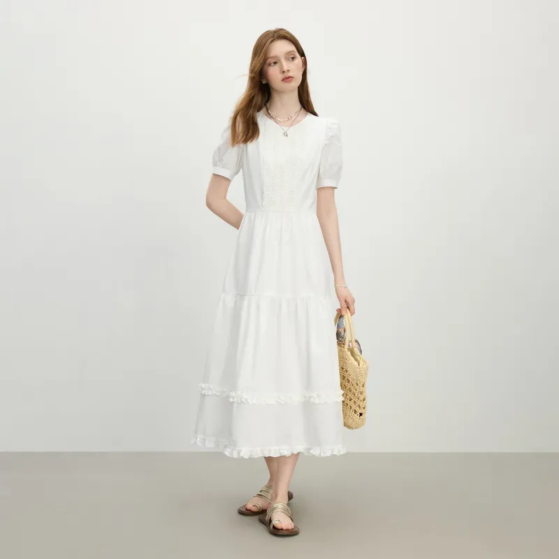 FANSILANEN Short Sleeved Dress Women's-6