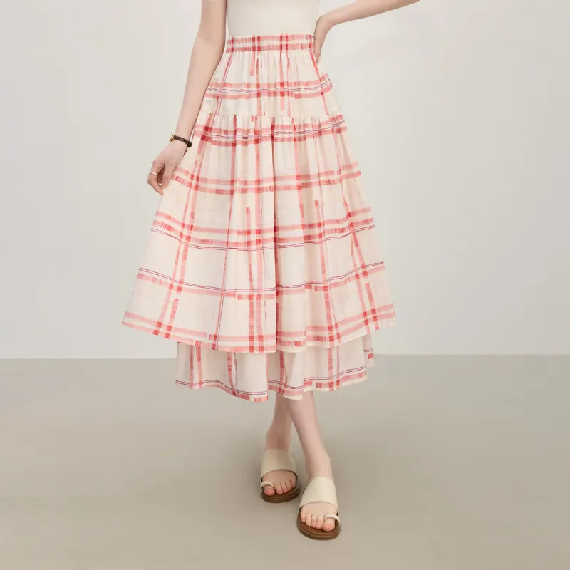 FANSILANEN Casual Long Skirt Women's-5