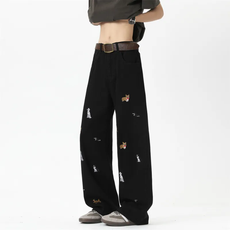 MIIOW Trend Party Series Jeans Unisex-1
