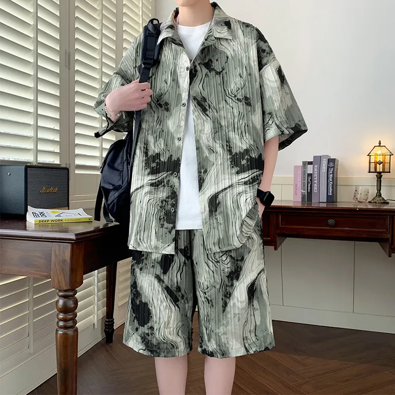 MIIOW Trend Party Series Shirt Matching Set Unisex-2