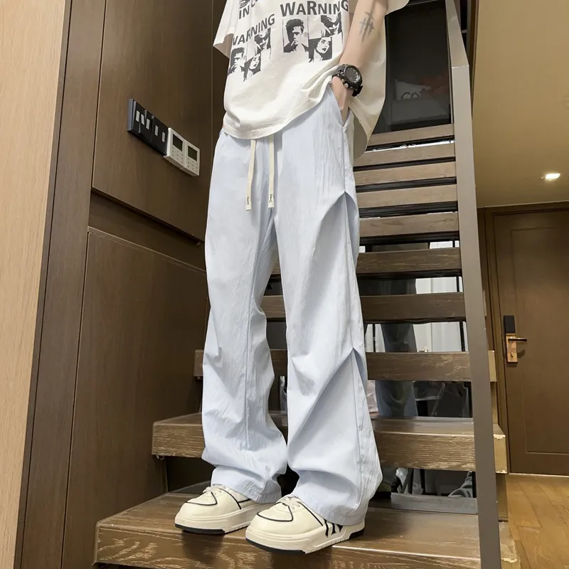 MIIOW Trend Party Series Summer Cooling Cargo Pants Unisex-17