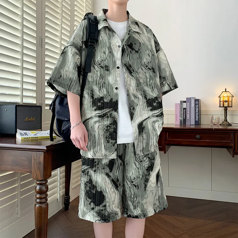 MIIOW Trend Party Series Shirt Matching Set Unisex-1