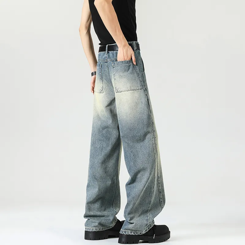 MIIOW Trend Party Series Jeans Unisex Nostalgic-3