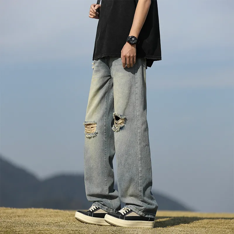 MIIOW Trend Party Series Jeans Unisex-7