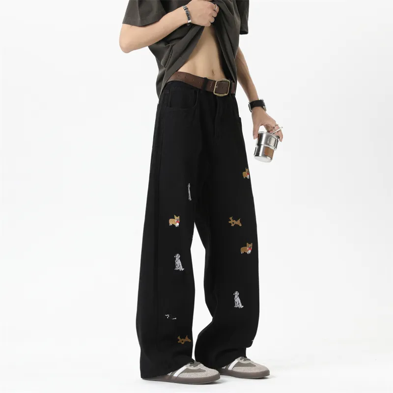 MIIOW Trend Party Series Jeans Unisex-3