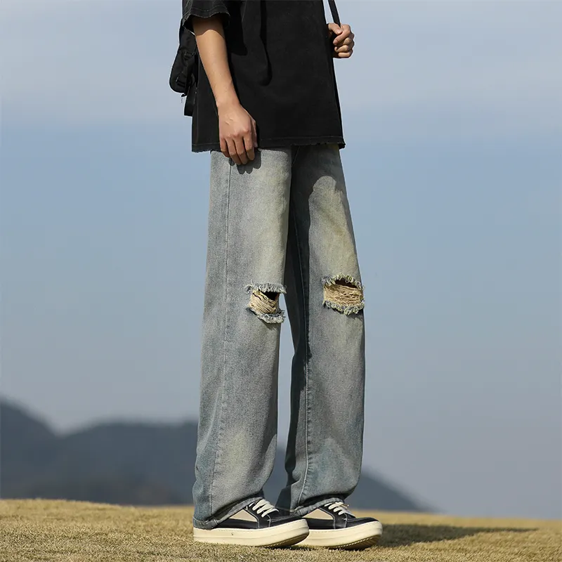 MIIOW Trend Party Series Jeans Unisex-9