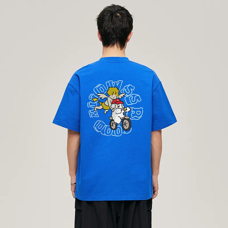 MIIOW Trend Party Series Short Sleeved T Shirts Unisex-12