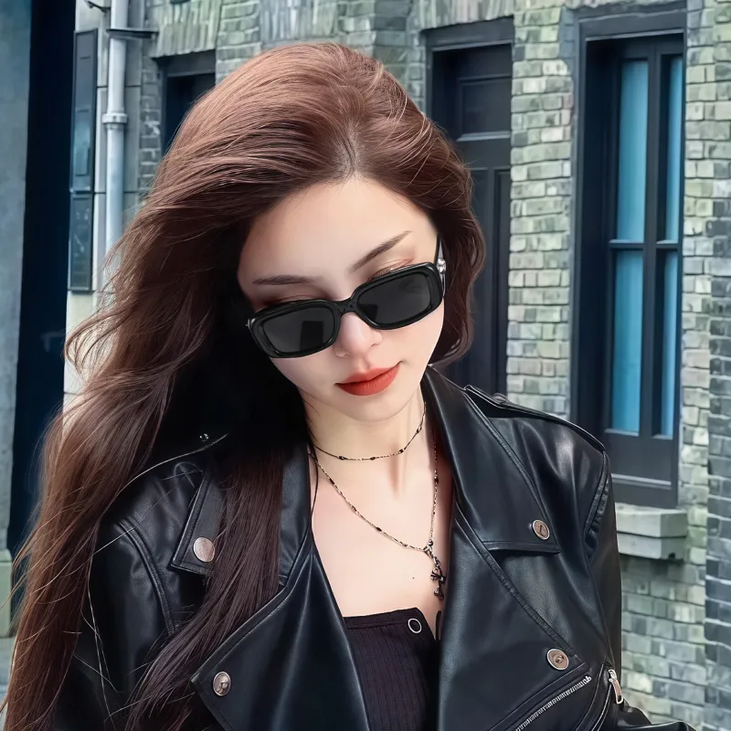 COLORE.IN TR/Memory Plastic Square Sunglasses Unisex-3