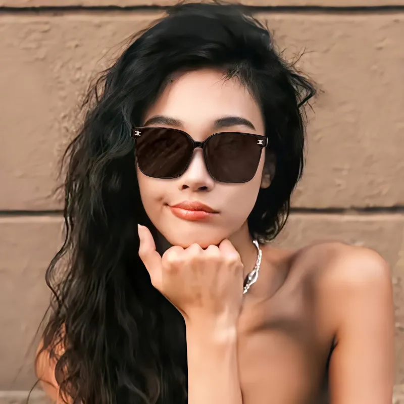 COLORE.IN PC Square Sunglasses Unisex-4