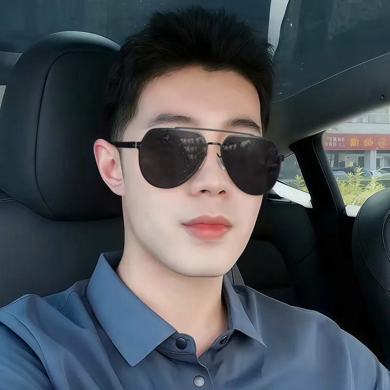 COLORE.IN Alloy Aviator Sunglasses Men's-3