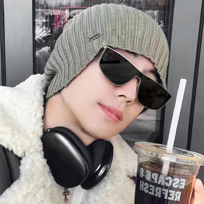 COLORE.IN Alloy Irregular Shape Sunglasses Unisex-3
