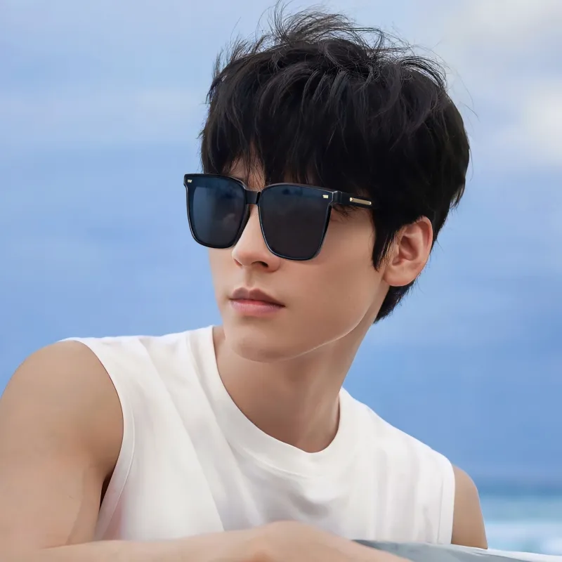 COLORE.IN Square Sunglasses Unisex-3