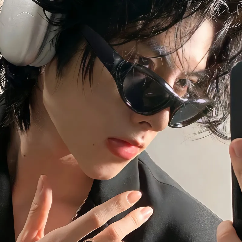 COLORE.IN PC Irregular Shape Sunglasses Unisex-2
