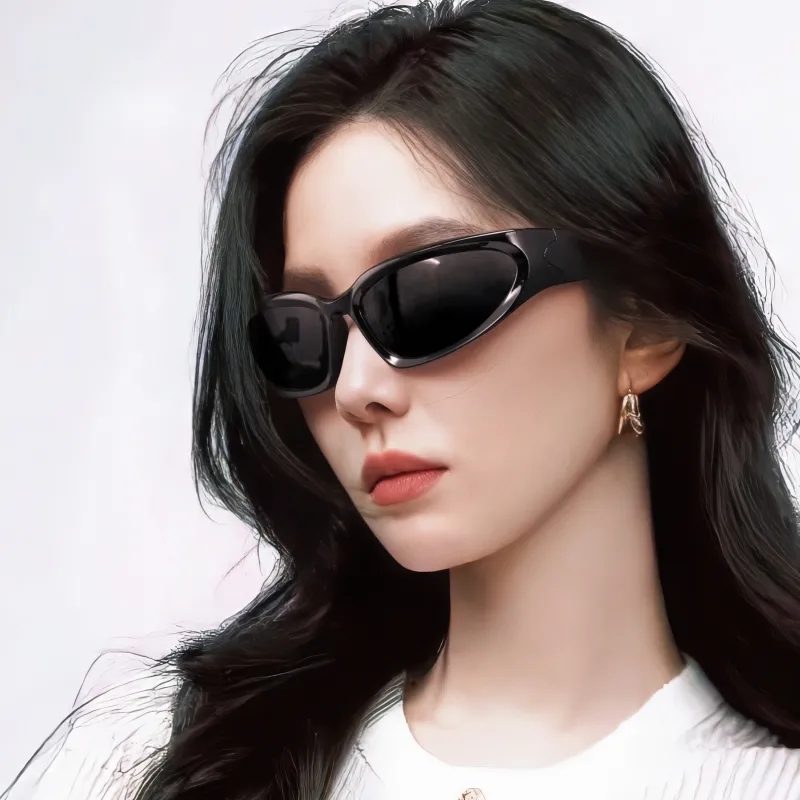 COLORE.IN PC Irregular Shape Sunglasses Unisex-3