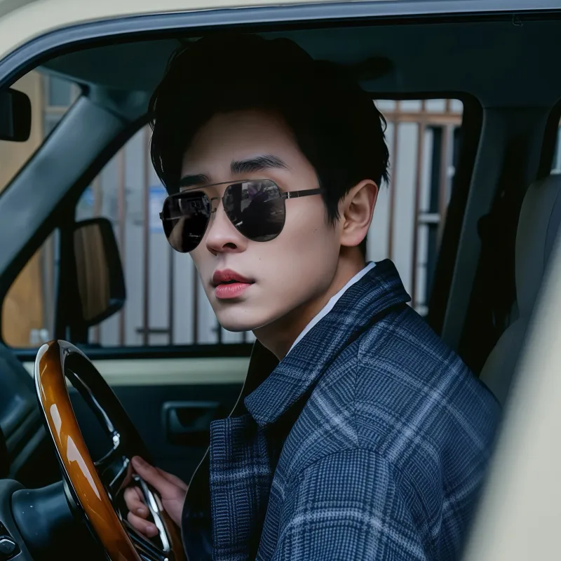 COLORE.IN Alloy Aviator Sunglasses Men's-2