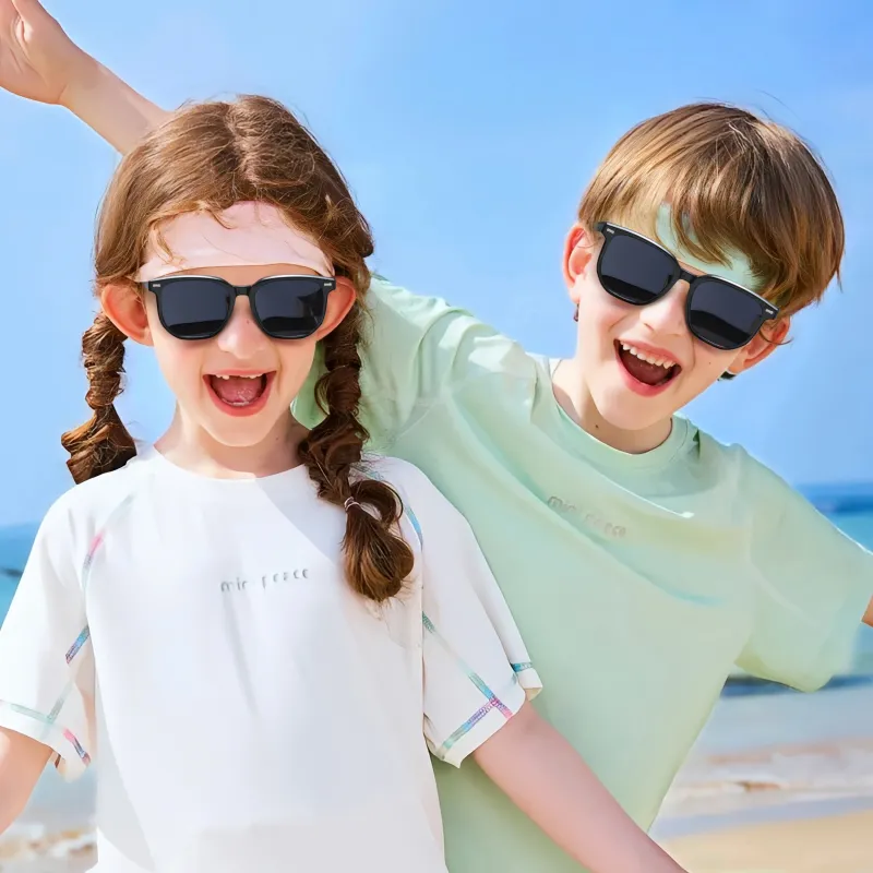 COLORE.IN PC Square Sunglasses Kids'-4