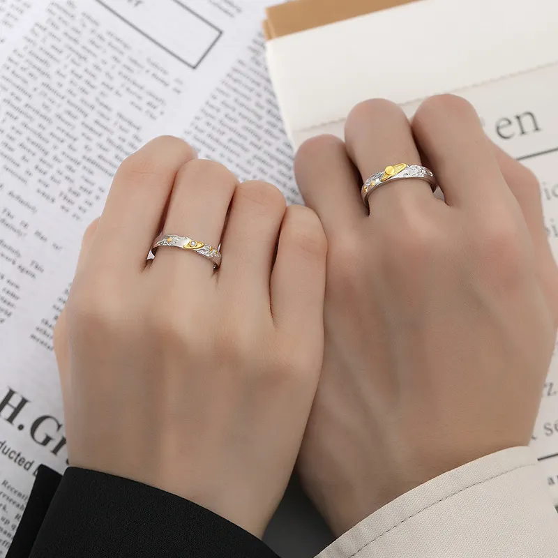 JOLLY GARDEN S925 Sterling Silver Rings Unisex-1