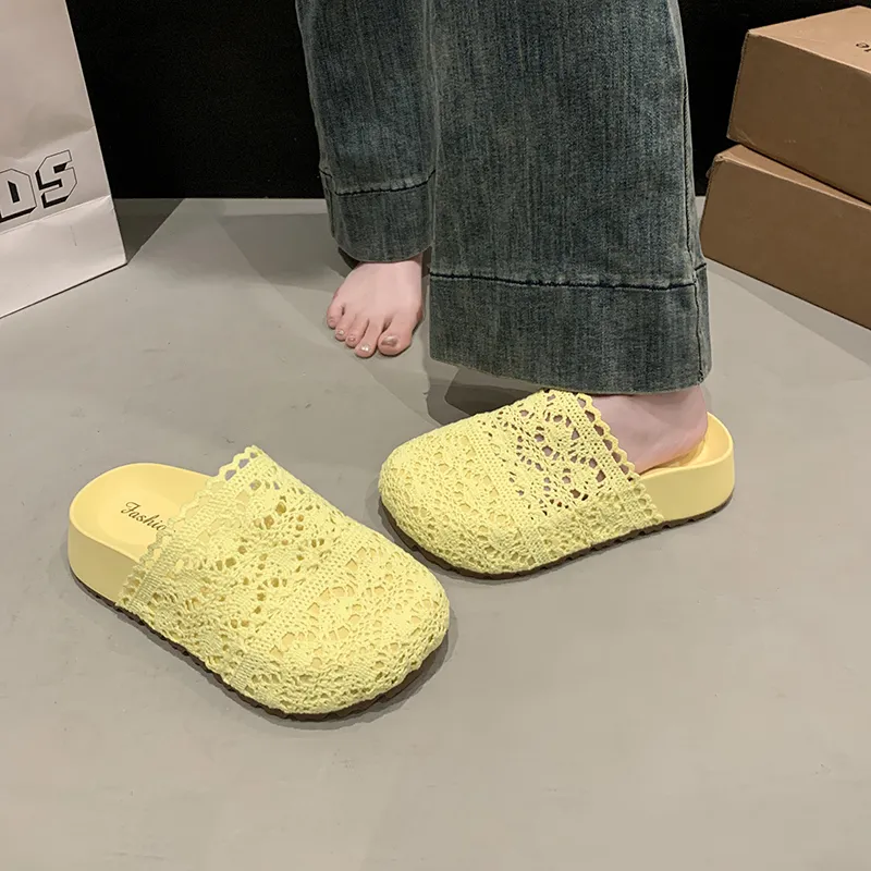 AJPAP Odor Resistant, Abrasion Resistant Closed Toe Slippers Women's-14