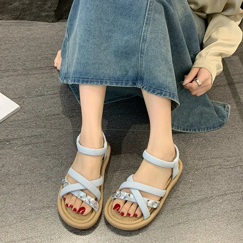 AJPAP One Strap Sandals Women's-12