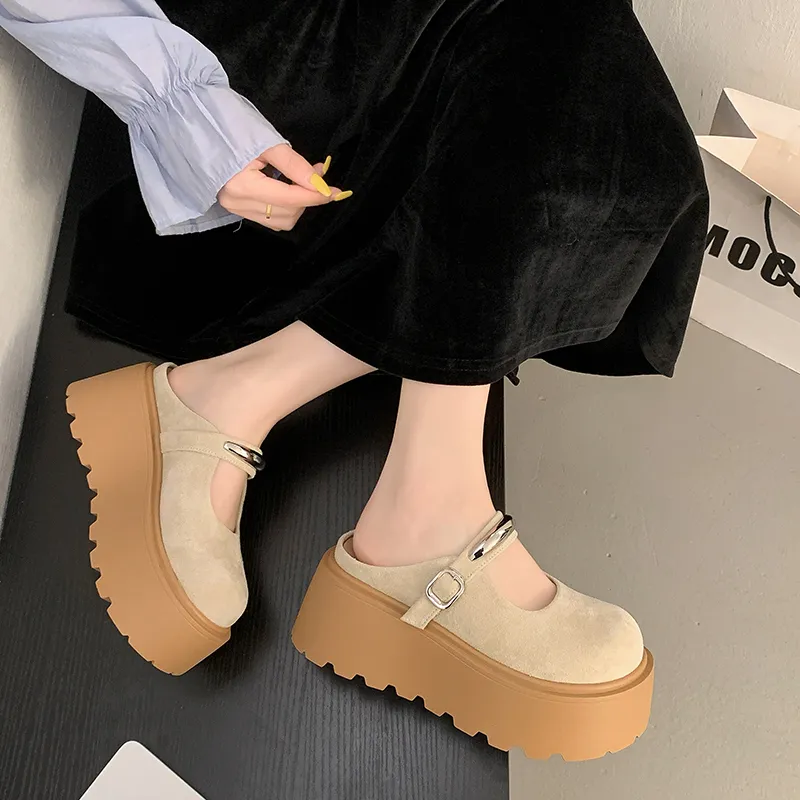 AJPAP Rubber Sole Odor Resistant Abrasion Resistant Slip Resistant Closed Toe Slippers Women's-6