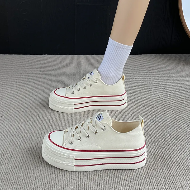 AJPAP Low Top Canvas Shoes Women's-9