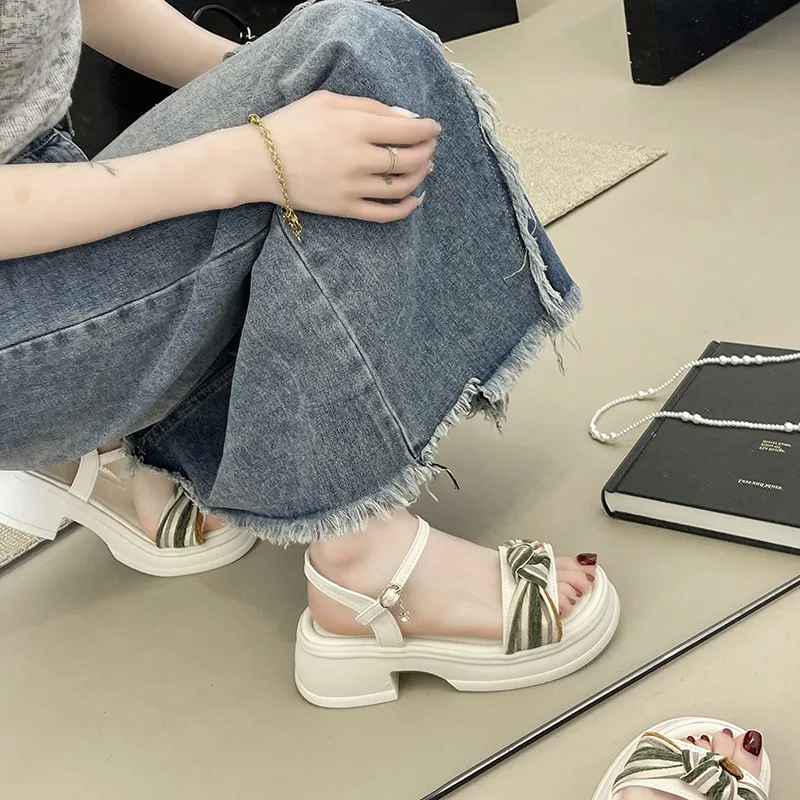 AJPAP One Strap Sandals Women's-10