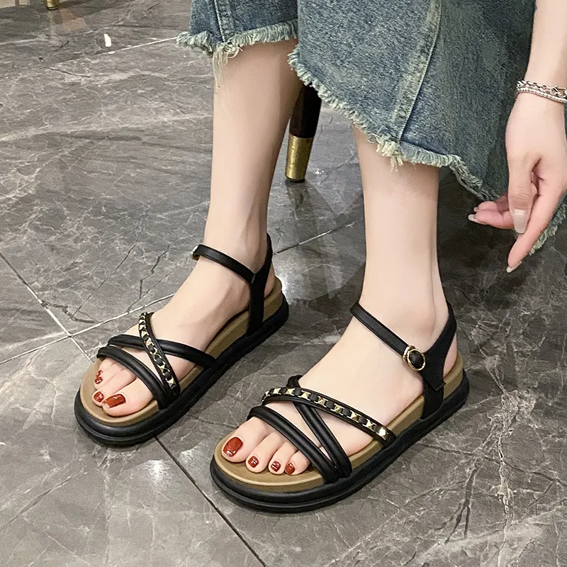 AJPAP One Strap Sandals Women's-1