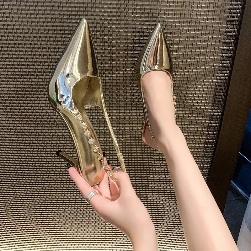 AJPAP Slim Heel High Heels 9cm Women's-6