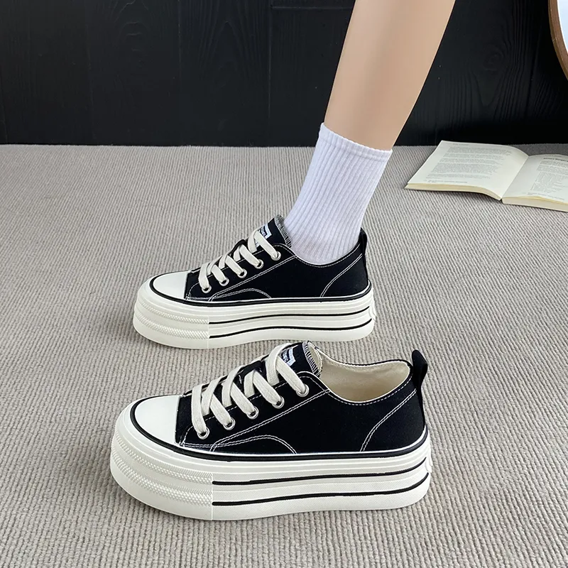 AJPAP Low Top Canvas Shoes Women's-2