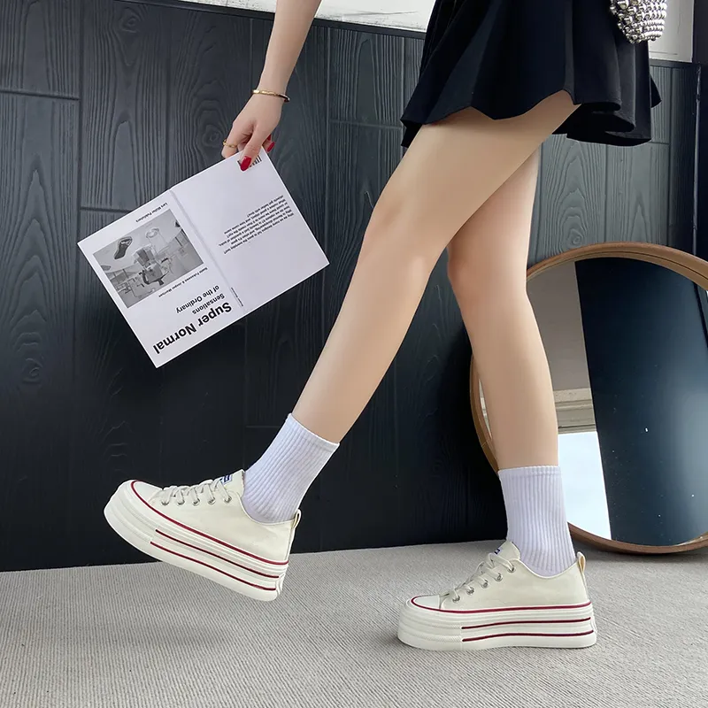 AJPAP Low Top Canvas Shoes Women's-8
