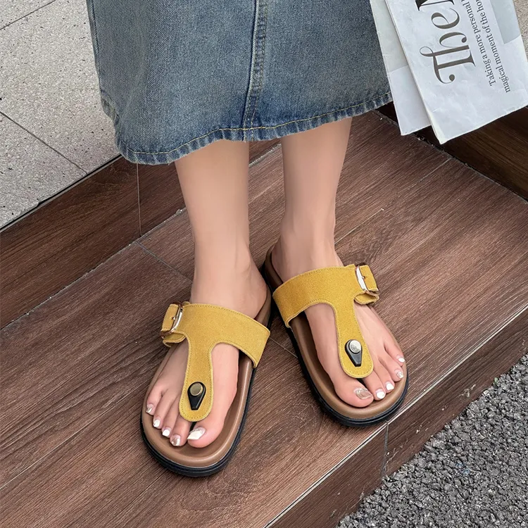 AJPAP Rubber Sole Flip Flops Women's-7