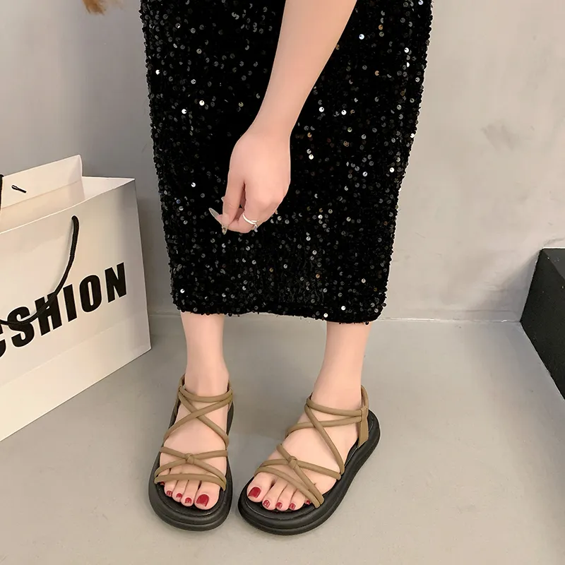 AJPAP One Strap Sandals Women's-15