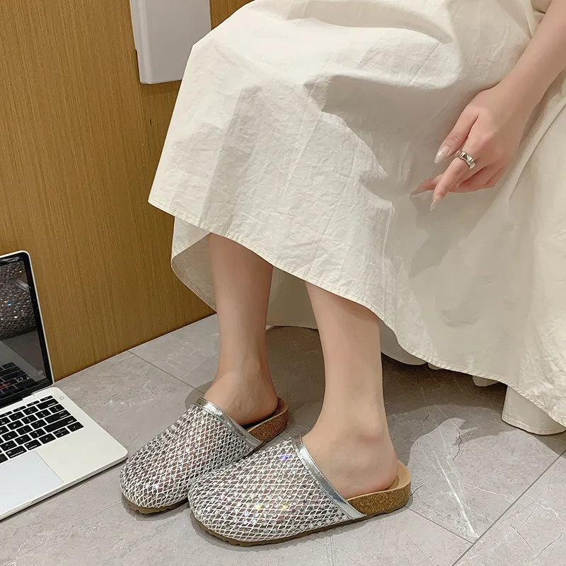 AJPAP Closed Toe Slippers Women's-12