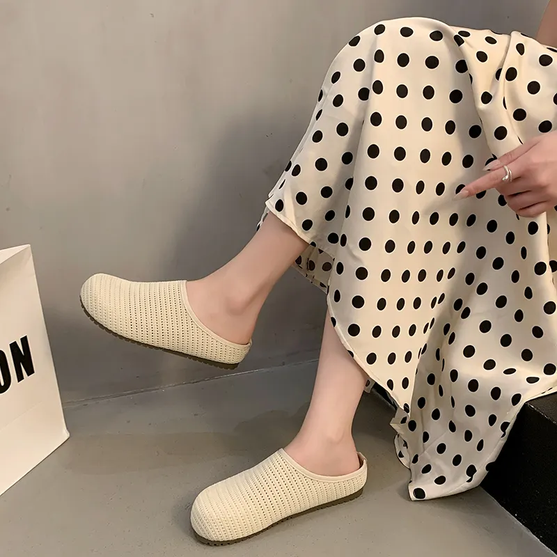 AJPAP Odor Resistant, Abrasion Resistant Closed Toe Slippers Women's-16