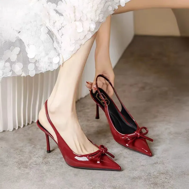 AJPAP Slim Heel High Heels Women's-6