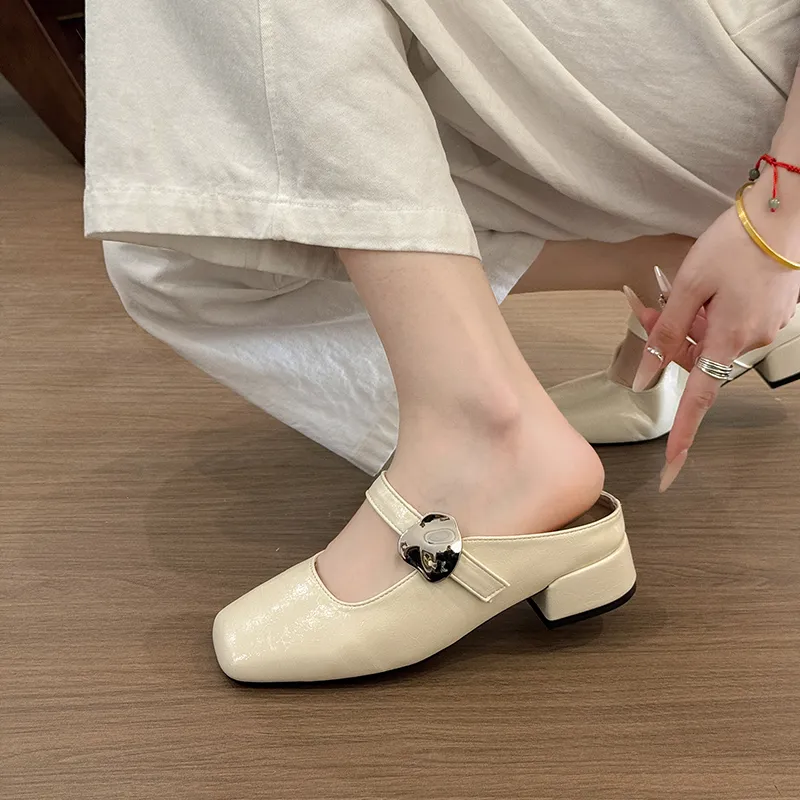 AJPAP Closed Toe Slippers Women's-2