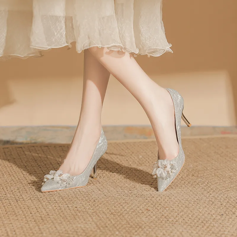 AJPAP Slim Heel High Heels Women's-3