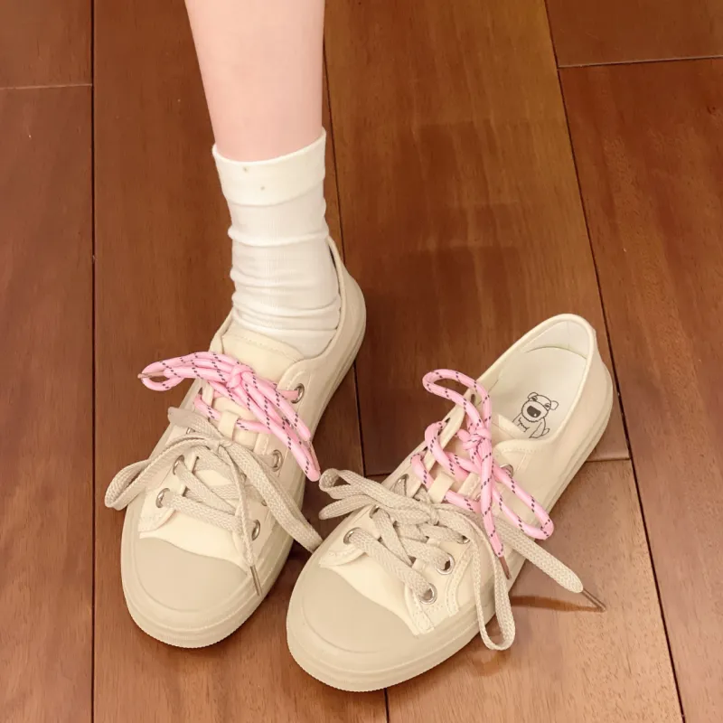 AJPAP Low Top Canvas Shoes Women's-16