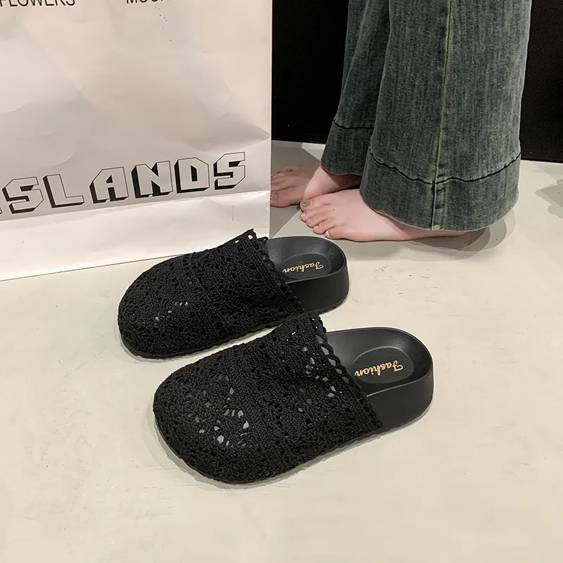 AJPAP Odor Resistant, Abrasion Resistant Closed Toe Slippers Women's-3