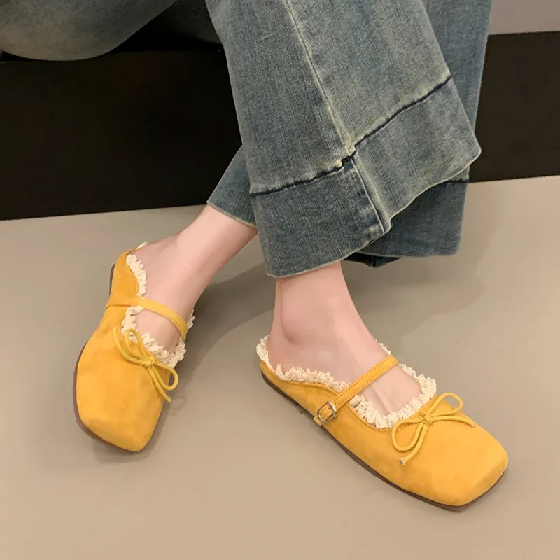 AJPAP Odor Resistant Quick Dry Closed Toe Slippers Women's-6