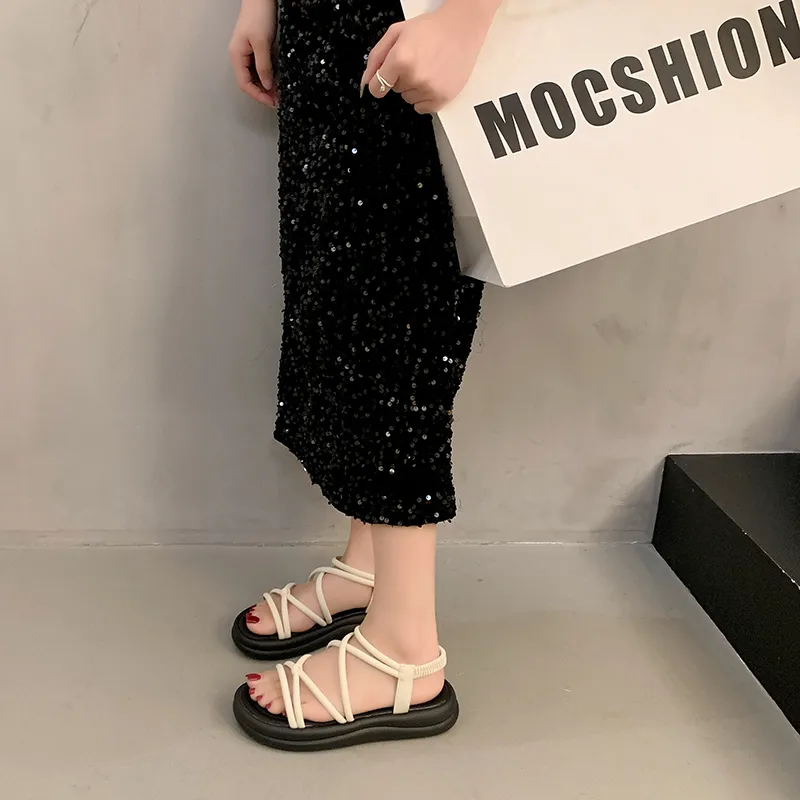AJPAP One Strap Sandals Women's-8